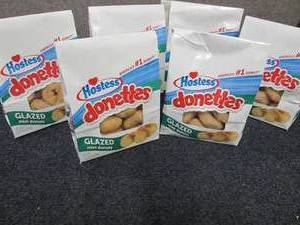 6- 10.5 oz Bags Hostess Donettes...