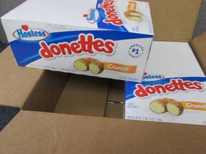 2- 40 Boxes Hostess Donettes Crunch...