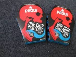 2 Paqui One Chip Challenge in date...