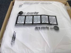 Case of 2000 10x8.5 inch Portion Ba...