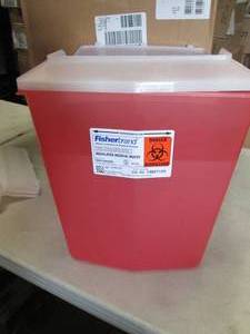 Case of 10 Fisherbrand Sharps Conta...