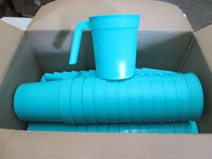 Box of Plastic Pitchers...