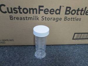 Case of 100- 60 ml Abbott Custom-Fe...