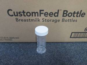 Case of 100- 60 ml Abbott Custom-Fe...
