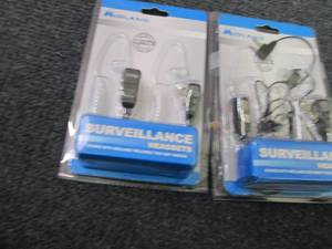 2 Midland Surveilance Headsets...
