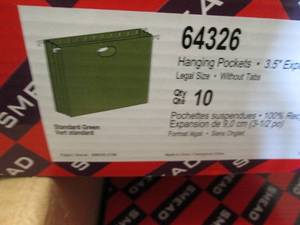 4  Boxes Smead 100% Recycled Hangin...