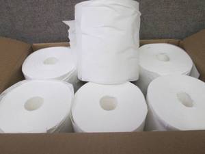 Case of 6 -250 ct Rolls White Spunl...