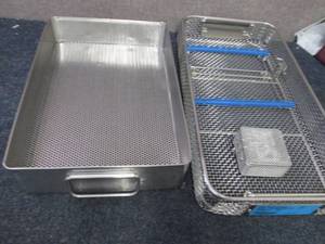 Metal Instument Sterilization Tray...