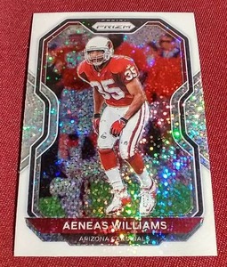lot 3 image: 2020 Prizm White Sparkle Aeneas Williams - SSP