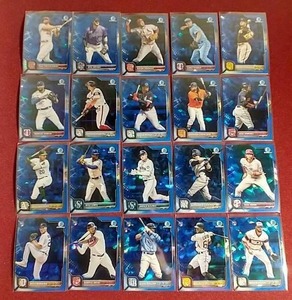 lot 4 image: (20) 2022 Bowman Chrome Sapphire Cards - Mostly Stars & Rookies
