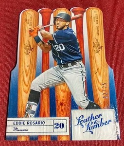lot 52 image: Eddie Rosario Die-Cut Card - #d25
