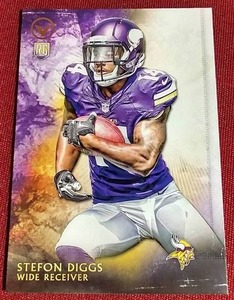 lot 66 image: 2015 Topps Stefon Diggs Rookie Card