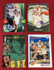 lot 89 image: (4) Kobe Bryant Cards