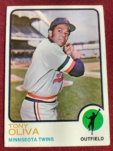 lot 139 image: 1973 Tony Oliva Card