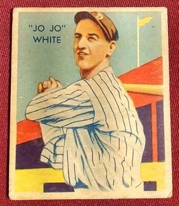 lot 142 image: 1935 National Chicle Jo Jo White Card