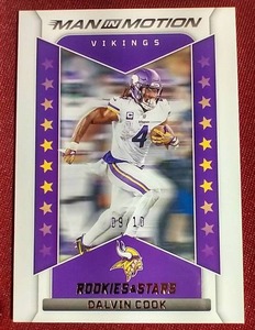 lot 144 image: 2022 Rookies & Stars Dalvin Cook Card - #d10