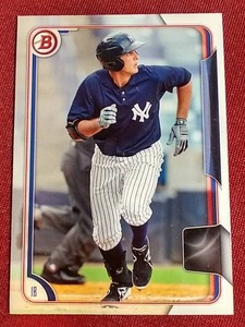 lot 157 image: 2015 Bowman Prospects Greg Bird - No NameLogo