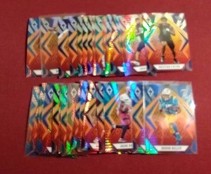 lot 170 image: (30) 2020 Phoenix Fire Burst Football Rookie Cards