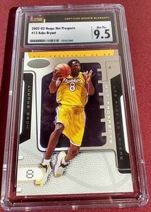 lot 183 image: 2002-03 Hoops Kobe Bryant - CSG 9.5