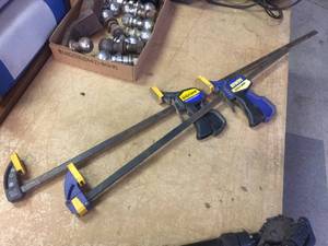 lot 36 image: 2 Quick-Grip Bar Clamps