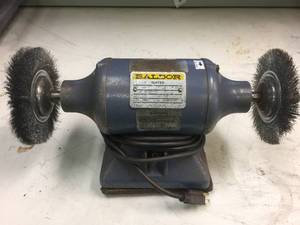 lot 66 image: Baldor 144 Electric Buffer
