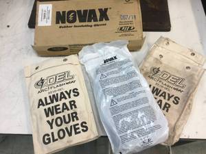 lot 79 image: 2 Sets Novax Rubber Insulating Gloves