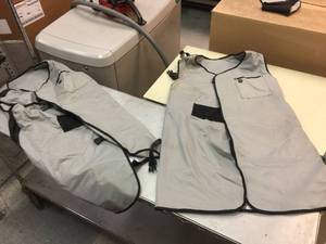 lot 90 image: 2 Burkhart Roentgen X-Ray Protective Aprons