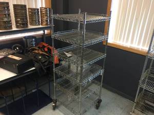 lot 116 image: Metro Super Erecta Shelf NSF Wire Shelf Unit