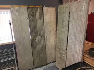 lot 123 image: 5 Aluminum Scaffold Planks 7ft