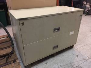 lot 135 image: Schwab 5000 Fireproof Lateral File Cabinet