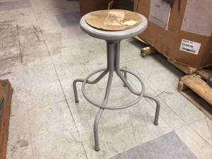 lot 138 image: Industrial Stool