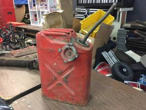 lot 163 image: Vintage USMC Jerry CAN 1968