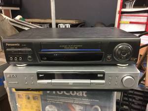 lot 164 image: RCA DVD Player - Panasonic VHS