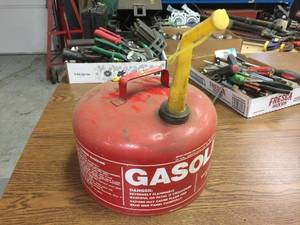lot 190 image: Metal Gas Can with Spout