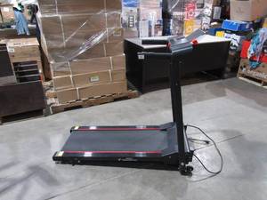 lot 1 image: Medic Therapeutics Portable Slimline Treadmill Plus w Bluetooth Audio