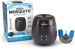 lot 29 image: Thermacell E-Series Rechargeable Mosquito Repeller with 20 Mosquito Protection Zone, Graphite Includes 12-Hr Repellent Refill No Spray, Flame or Scent DEET-Free Bug Spray Alternative