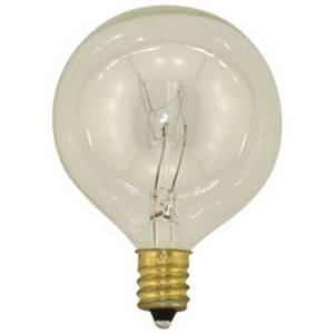 lot 36 image: Lot of 27 Bulbrite G16 12 Clear Bulbs