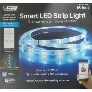 lot 47 image: Feit Electric Wi-Fi Smart 16 LED Strip Light
