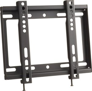 lot 49 image: Lot of TWO - Insignia - Fixed TV Wall Mount for Most 19 - 39 TVs - Black