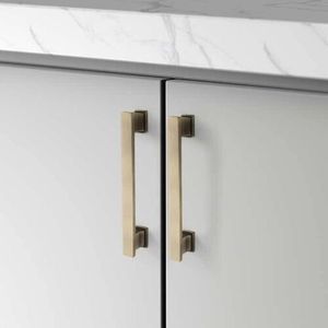 lot 52 image: Hexa Series Modern Bronze Cabinet Pull - 20 pulls