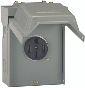 lot 55 image: GE Electrical U054P 50 Amp Outdoor Receptacle Enclosure
