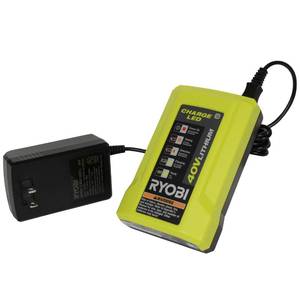 lot 64 image: Ryobi OP404 Lithium-ion 40 Volt Battery Charger