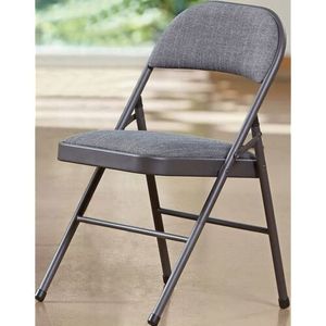 lot 71 image: Set of 4 Maxchief Deluxe Folding Chair PaddedUpholstered
