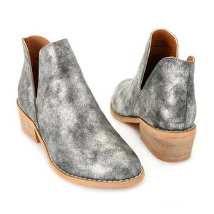 lot 95 image: Corkys Boutique Wayland Metallic Cut-out Ankle Boots - Size 6