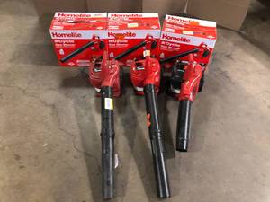Homelite  150 MPH 400 CFM 2-Cycle Handheld Gas Leaf BlowerCustomer returns Review all pictures