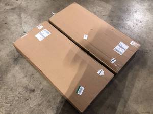 Muscle Rack  5-Tier Boltless Steel Garage Storage Shelving Unit in Gray (36 in. W x 72 in. H x 18 in. D) Lot of 2 Customer returns Review all pictures