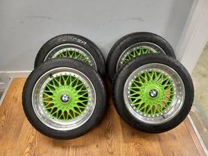 SET OF 4 BMW TIRES