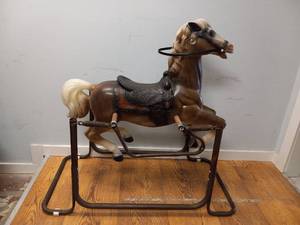 VINTAGE WONDER HORSE ROCKING HORSE