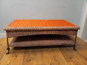 RATTAN COFFEE TABLE