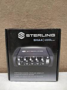 STERLING AUDIO 4 CHANNEL PROFESSIONAL HEADPHONE AMPLIFIER